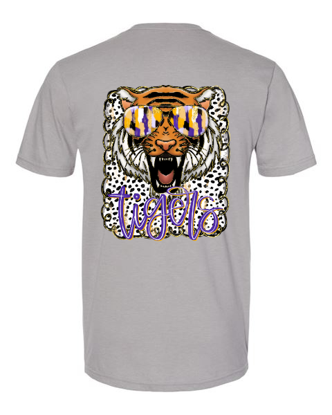 Purple & Gold Tiger (Front & Back Design)