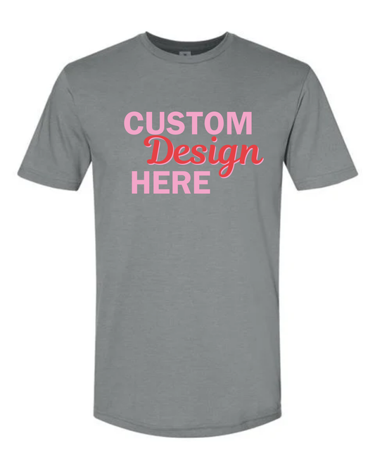 Upload Your Custom Print T-Shirt