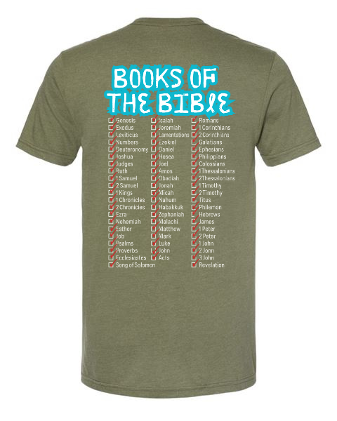 Books of the Bible (front & back design)